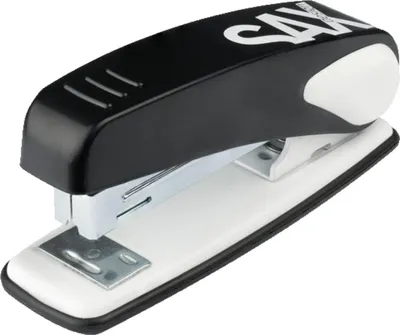Produktbild von Heftgerät Design M 0-239-19 25 Blatt schwarz Packung mit 20 Stück