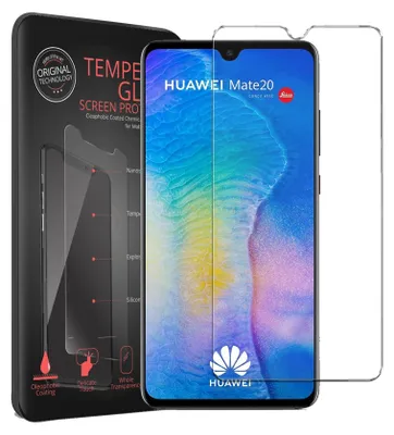 Produktbild von 2x Panzerglas für Huawei Mate 20 Glas Folie Displayschutz Schutzfolie