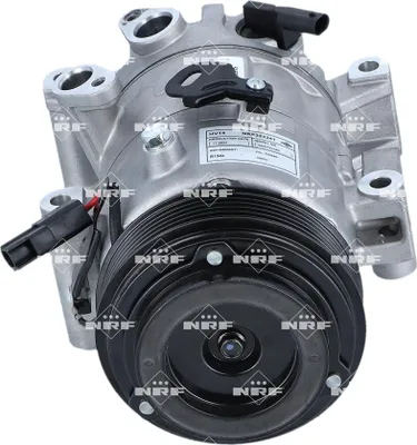 Obrázok produktu pre Kompresor klimatizácie s remenicou s klinovým rebrovaním 111 mm NRF pre MAZDA 3