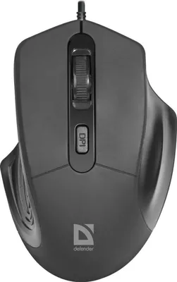 Obrázek produktu pro Defender Datum MB-347, Optický, USB Typ-A, 1600 DPI, Černá