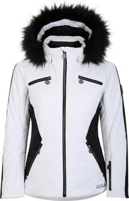 Produktbild von Dare 2B - "Julien Macdonald Mastery" Skijacke für Damen RG8541 (44 DE) (Weiß/Schwarz)