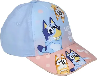 Produktbild von Bluey Bingo Kinderserie Kinder Jungen Basecap Baseball Kappe Mütze Gr. 51 – Blau / 51