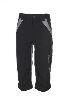 Produktbild von Planam Dreiviertel-Hose Plaline Gr. XL schwarz/zink