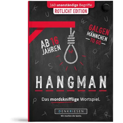 Image de HANGMAN - ÉDITION ROTLICHT - "Pendu TO GO