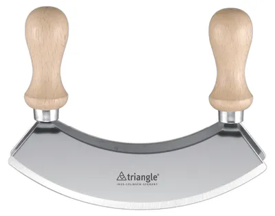 Produktbild von triangle Wiegemesser Buche zweischneidig