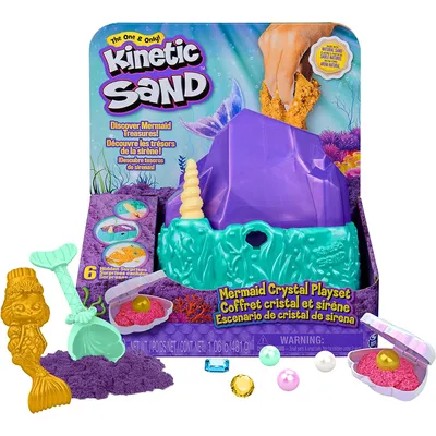 Obrázok produktu pre Kinetická Piesková Súprava Morská Panna Kryštál