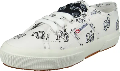 Produktbild von Superga Damen Low Sneaker COTW BANDANASILK S81144W-2750 Weiß