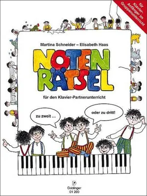 Produktbild von Notenrätsel für den Klavier-Partnerunterricht