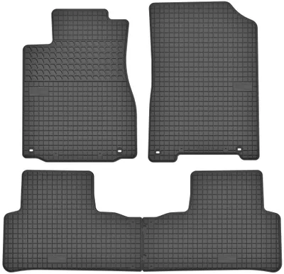 Image de Tapis de sol en caoutchouc pour Honda CR-V IV 2011-2018 (SUV) – 4 pièces, noirs, sur mesure
