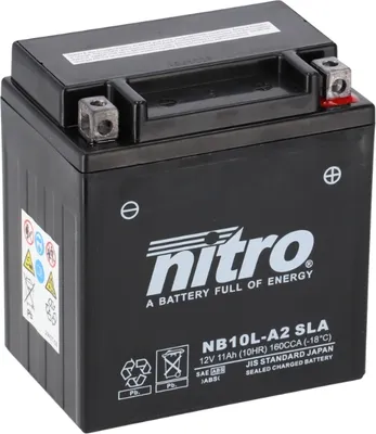 Immagine prodotto di Batteria | Nitro | YB10L-A2 | 14AH | GEL