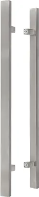 Obrázek produktu pro KOTARBAU® Vnější dveřní kování Oboustranná nerezová klika INOX 90° 1300x1800 mm