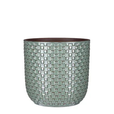 Zdjęcie produktu dla Mica Decorations Daan Blumentopf - H21 x Ø22 cm - Grün
