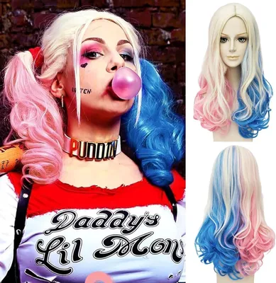 Obrázek produktu pro Paruky pro cosplay pro ženy, modré a růžové