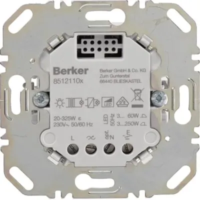 Immagine prodotto di Inserto universale Berker per interruttori, a 1 canale 85121100