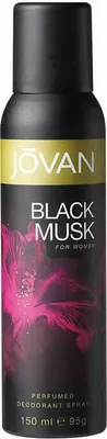 Zdjęcie produktu dla Jovan Black Musk Perfumowany dezodorant w sprayu 150ml