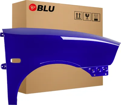 Obrázek produktu pro BLU Blatník náhrada pro Seat Ibiza 3 III / Cordoba 2 II 6L LS5S Pravý Modrý Blau Imperial | 2002-2008 | Přední | Lakovaný | Připravený k montáži