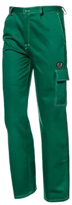Immagine prodotto di Pantaloni da lavoro Sir Safety Fustian da uomo in cotone sanforizzato con elastico in vita, taglia 62, verde
