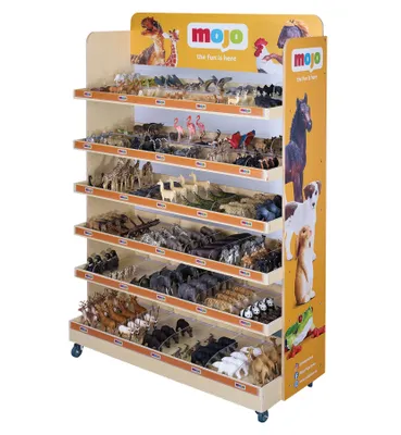 Image de Mojo Présentoir publicitaire en bois 68 cm