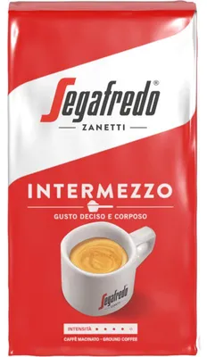 Obrázek produktu pro Segafredo Intermezzo mleté espresso 250g - intenzivní chuť, dokonalá crema