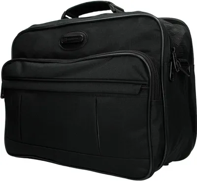 Produktbild von Enrico Benetti Arbeitstasche Umhängetasche Herrentasche XXL Querformat Schwarz