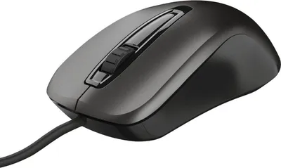 Produktbild von Trust Carve, Beidhändig, Optisch, USB Typ-A, 1200 DPI, Schwarz