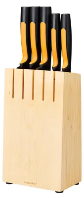 Obrázok produktu pre Fiskars Functional Form Blok S Piatich Nožmi 1062927