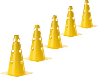 Imagen del producto de Conos blandos, de 30 cm, juego de 5 unidades, para fútbol y entrenamiento canino