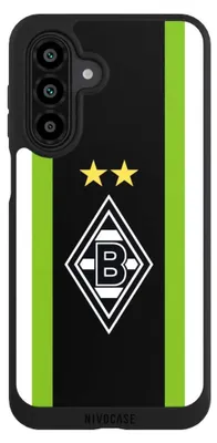 Produktbild von NIVOCASE Handyhülle für Samsung Galaxy A17 5G  Hülle NIVOpure Case Schwarz Borussia Mönchengladbach Gladbach Logo