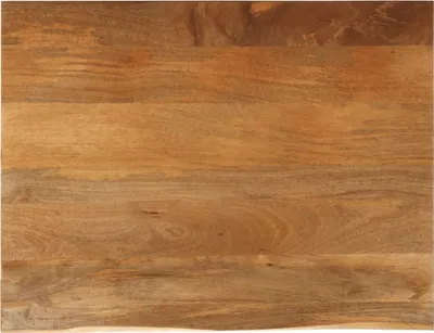 Produktbild von Tischplatte mit Baumkante 110x80x2,5 cm Massivholz Mango
