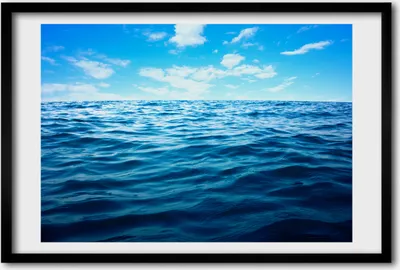 Produktbild von Bild 60x40 MDF-Rahmen, Wandkunst Meerwasser