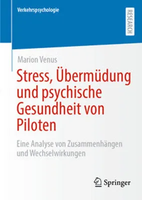Obrázok produktu pre Stress, Übermüdung und psychische Gesundheit von Piloten