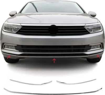 Immagine prodotto di Modanature griglia radiatore Modanature griglia per VW Passat 3G B8 Variant 2014-2019 cromo 3x