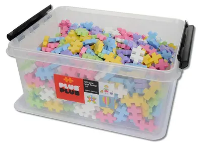 Produktbild von PlusPlus Bausteine Midi Pastellfarben 600 Teile ab 3 Jahren