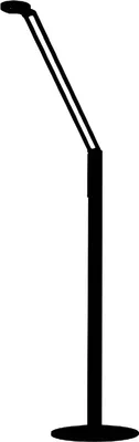 Produktbild von LUCTRA FLOOR 2 RADIAL LED Stehleuchte 945 lm schwarz