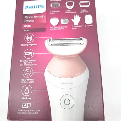 Image de Philips BRL146/00 LadyShaver Wet&Dry Série 6000 Rasoir féminin