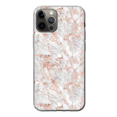 Produktbild von MuchoWow® Handyhülle Schutzhülle Hülle für iPhone 13 Pro Marmor - Roségold - Luxus - Muster Silikon Softcase Handy Hülle - Handy-Tasche