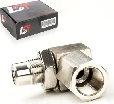 Produktbild von Lambda Verlängerung Katalysator 90° für JEEP CHEVROLET CHRYSLER FORD LAND ROVER