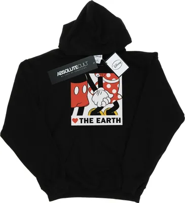 Produktbild von Disney - "Heart The Earth" Kapuzenpullover für Herren BI15203 (4XL) (Schwarz)