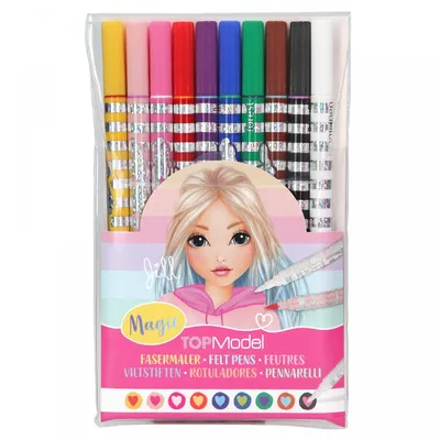 Produktbild von DEPESCHE TopModel Doppelfasermaler 0 0 0