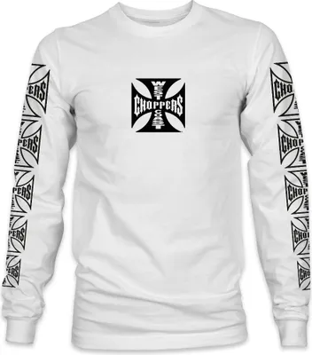 Produktbild von West Coast Choppers Og Lbc Langarm-t-shirt Weiß S Herren Weiß S