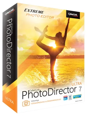 Produktbild von CyberLink PhotoDirector 7 Ultra/CD-ROM