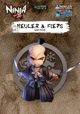 Produktbild von Asmodee ULID0080 - Ninja All -Stars - Heuler & Fieps, Erweiterung 4260091156956