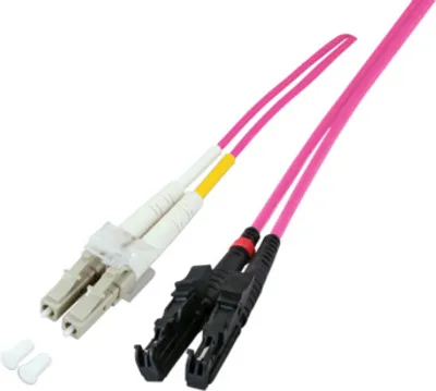 Immagine prodotto di EFB-Elektronik Ponticello duplex LC-E2000¬ 50/125µ, OM4, LSZH, erika violet, 2,0mm, 3m Produttore: EFB Elektronik (O0341.3)