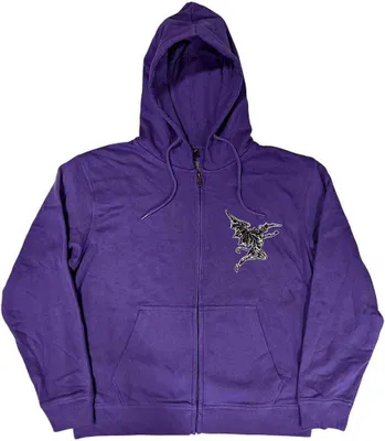 Produktbild von Black Sabbath - "Henry" Hoodie mit durchgehendem Reißverschluss für Herren/Damen Uni RO9960 (S) (Violett)