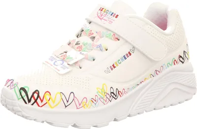 Imagen del producto de SKECHERS UNO LITE HEART CRAZE, color blanco
