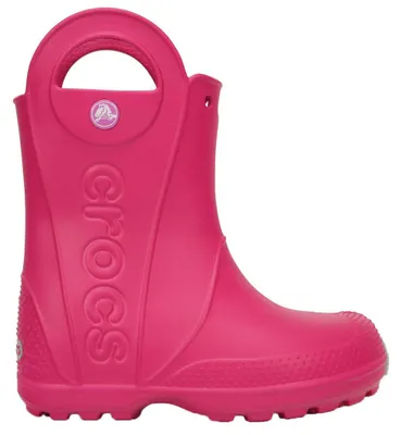 Zdjęcie produktu dla Crocs Handle It Rain, Kozaki, Kalosze, Uni , Dziecko, Czerwony, Monochromatyczny