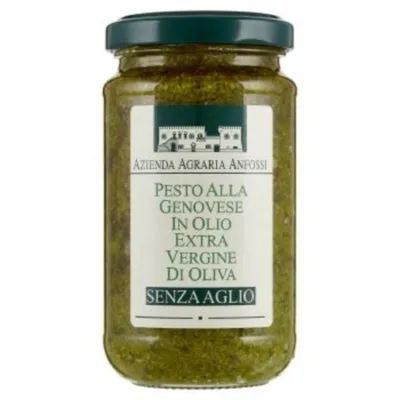 Image de Anfossi pesto génois à l'huile d'olive extra vierge sans ail, 185 g