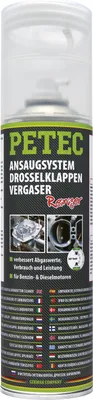 Produktbild von PETEC Ansaugsystem-, Drosselklappen- & Vergaserreiniger 500 ml