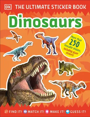 Produktbild von Ultimate Sticker Book Dinosaurs