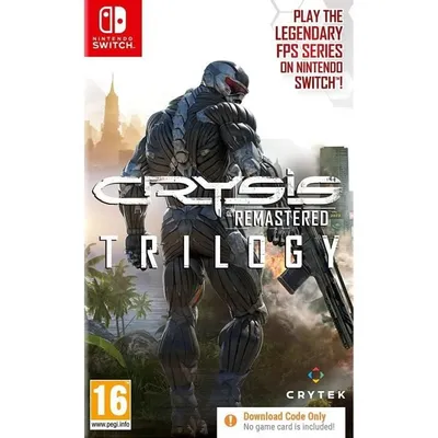Produktbild von Solutions 2 GO Crysis Remastered Trilogy - Code in a Box, Nintendo Switch, M (Reif), Download